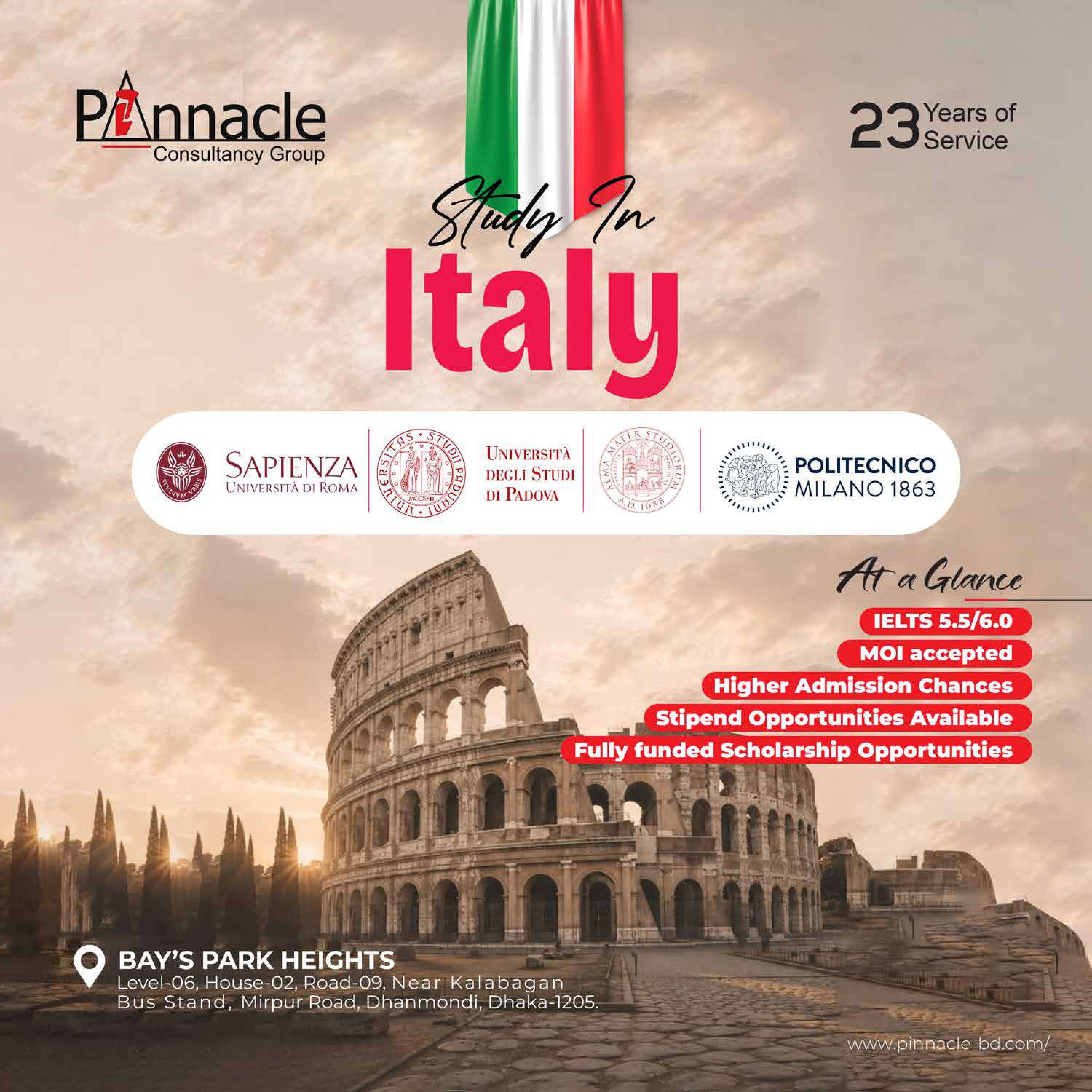 Study in Italy